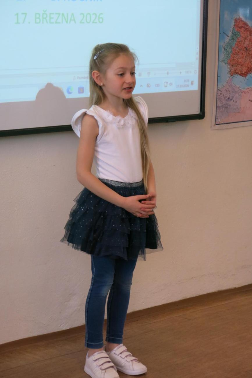 Recitační soutěž 1., 2. a 3. ročníku