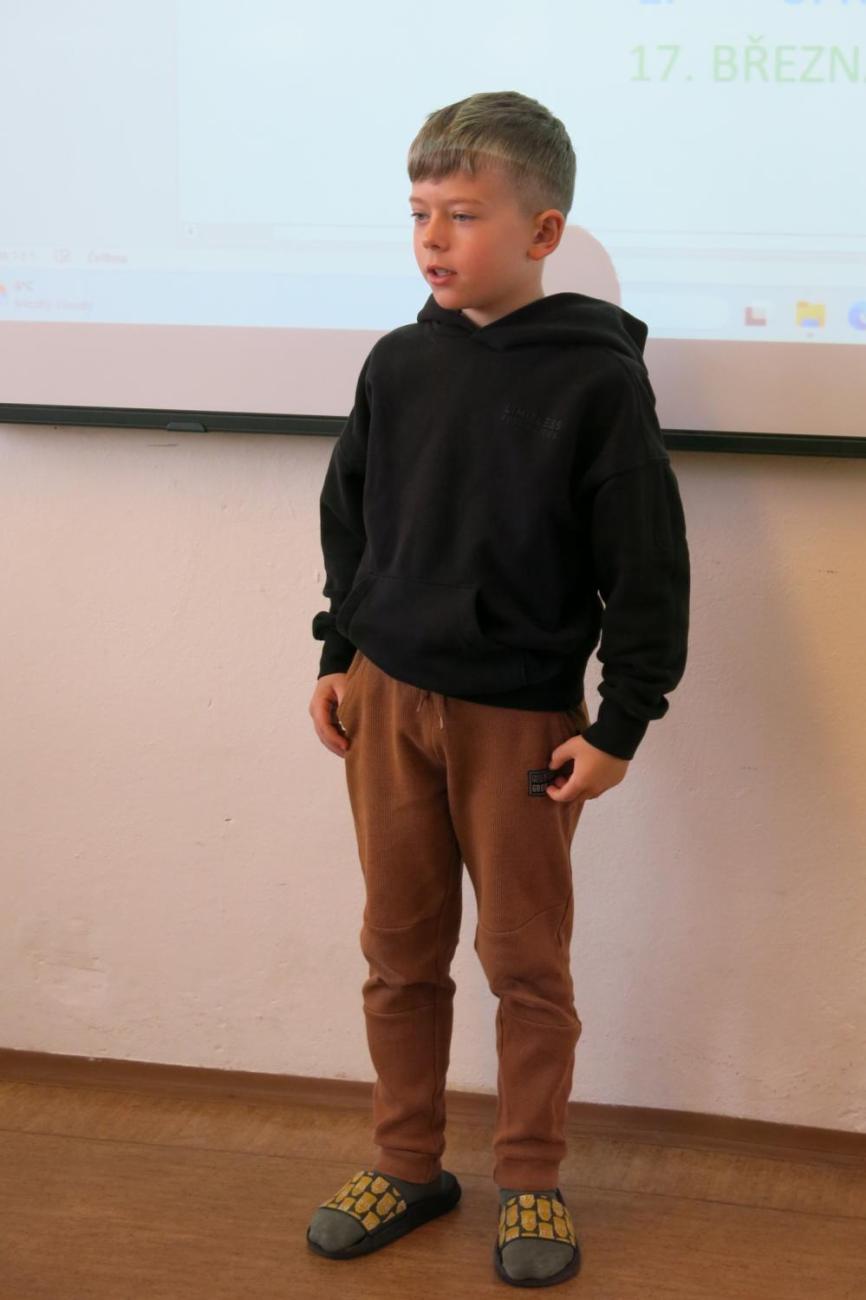 Recitační soutěž 1., 2. a 3. ročníku