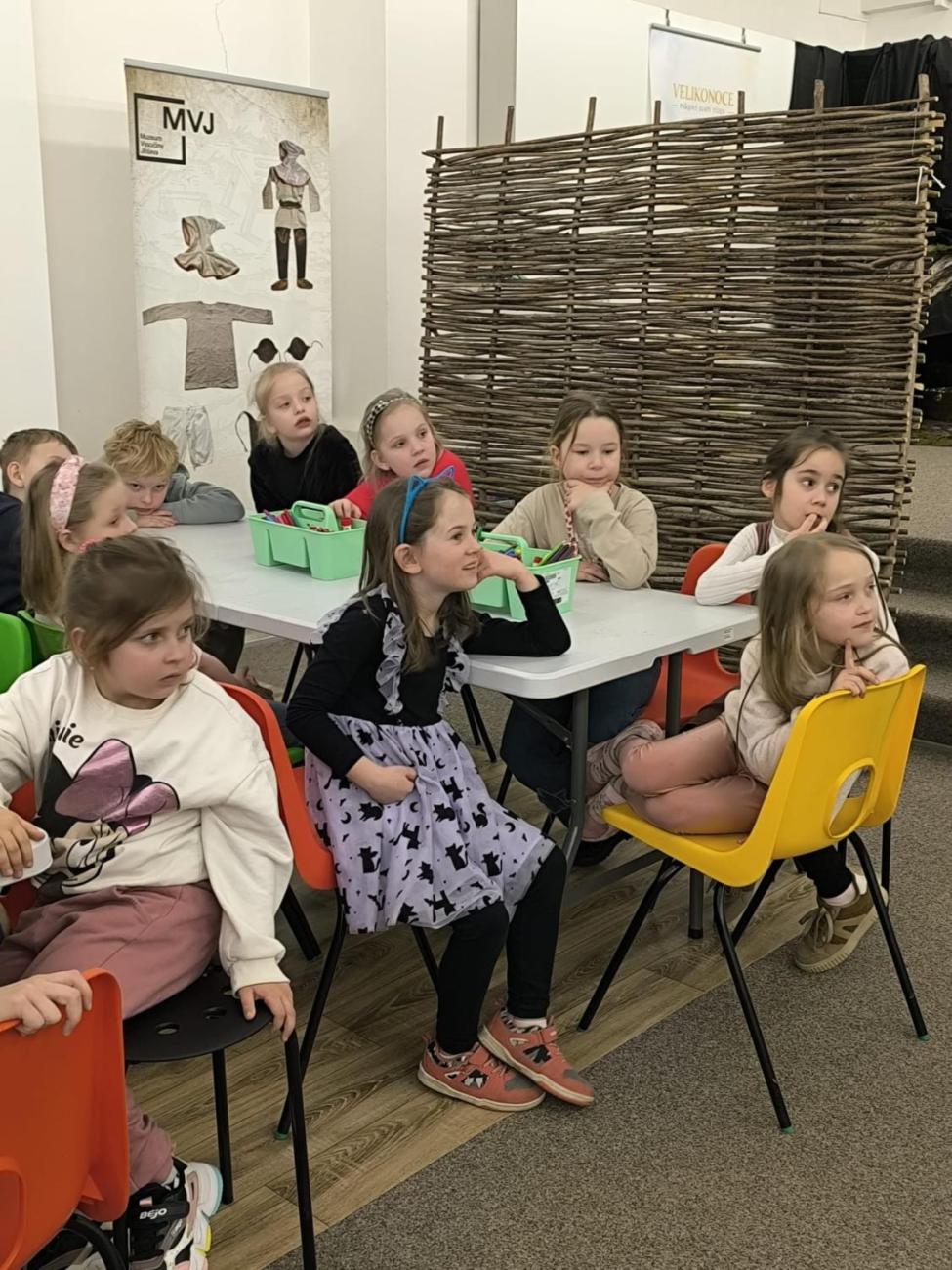 Velikonční program v muzeu  1.A