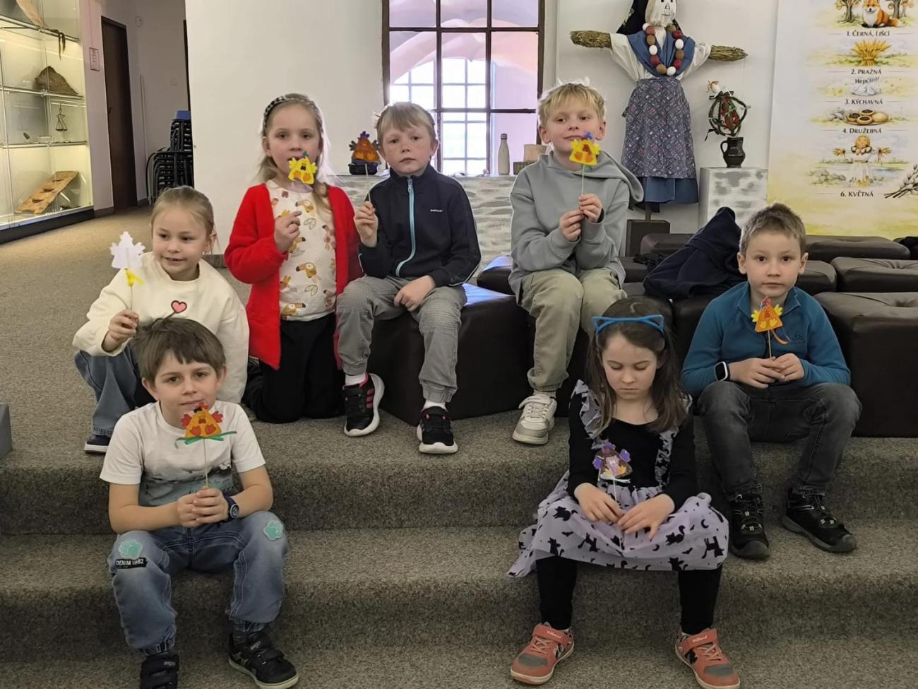 Velikonční program v muzeu  1.A