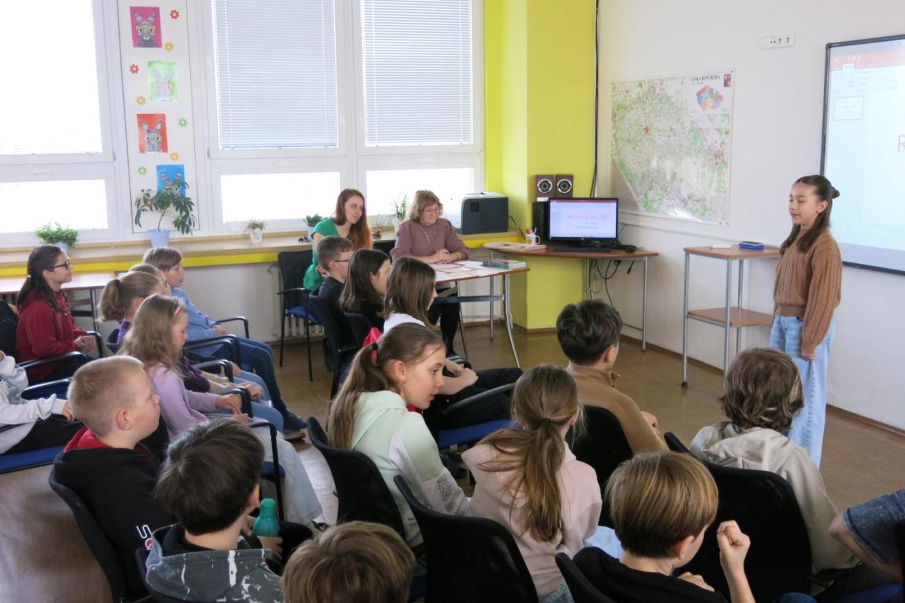 Recitační soutěž žáků 4. a 5. ročníků