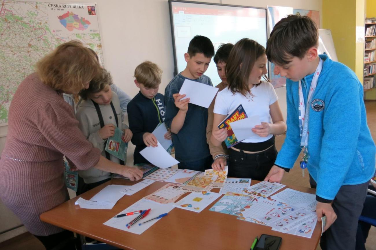 Recitační soutěž žáků 4. a 5. ročníků