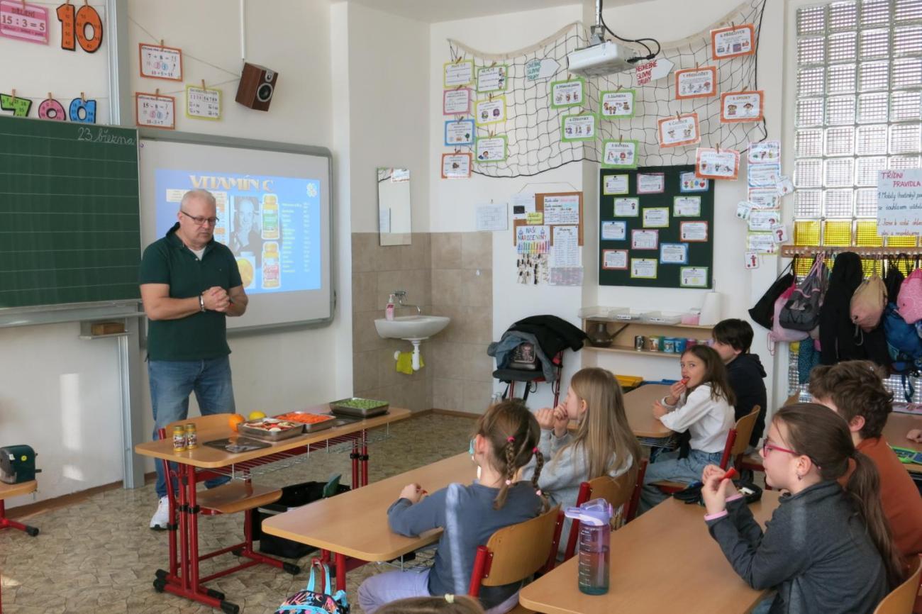 Beseda o zdravé výživě ve 3. ročnících