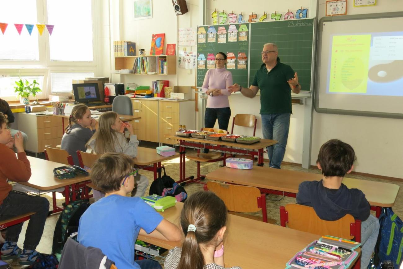 Beseda o zdravé výživě ve 3. ročnících