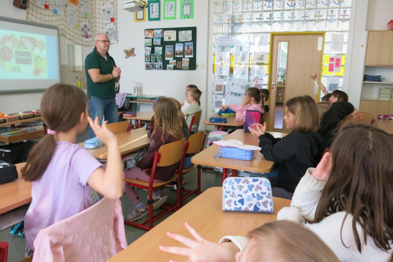 Beseda o zdravé výživě ve 3. ročnících