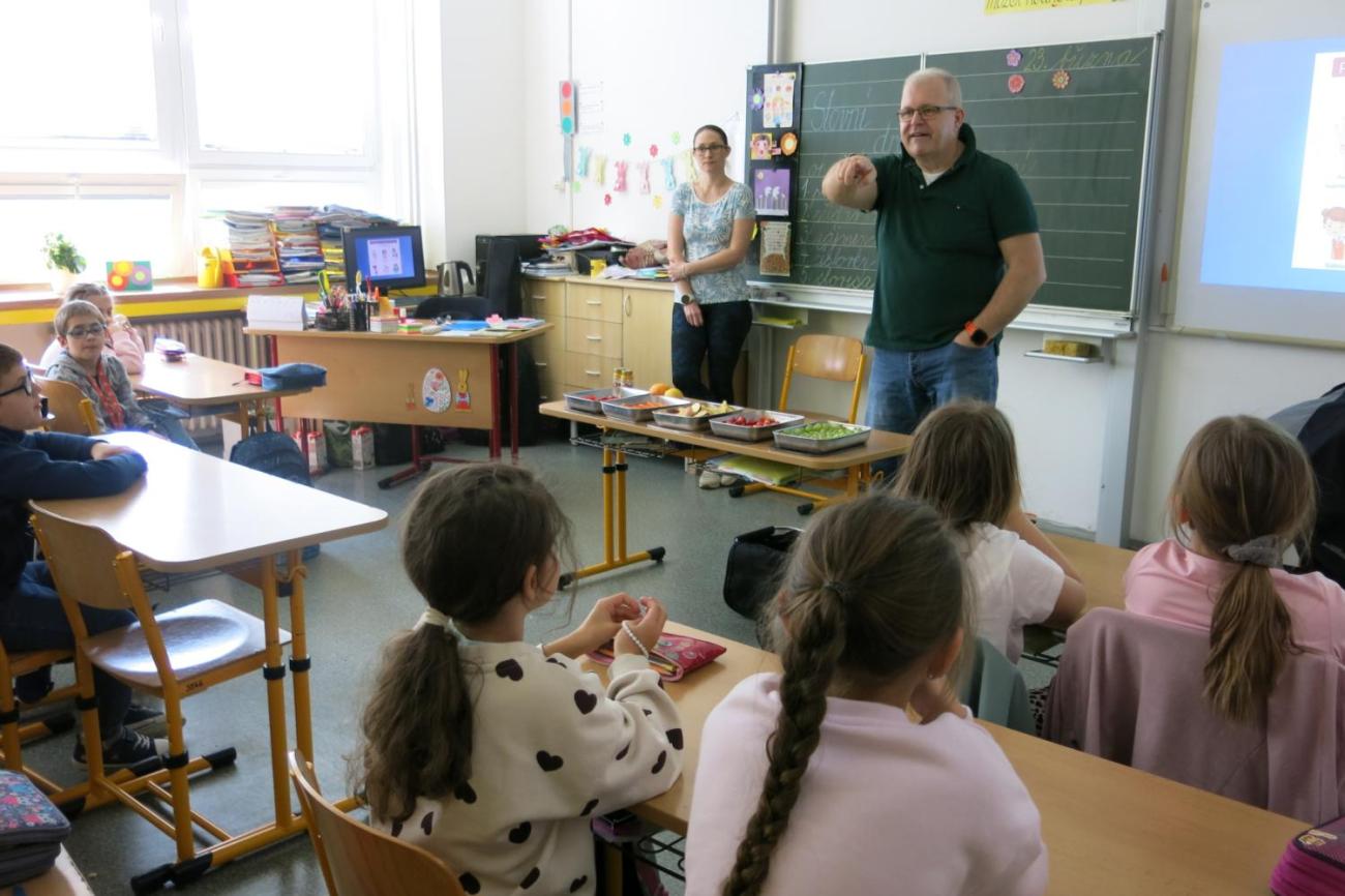 Beseda o zdravé výživě ve 3. ročnících