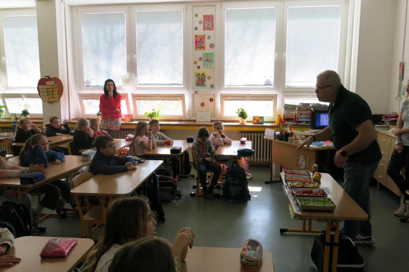 Beseda o zdravé výživě ve 3. ročnících