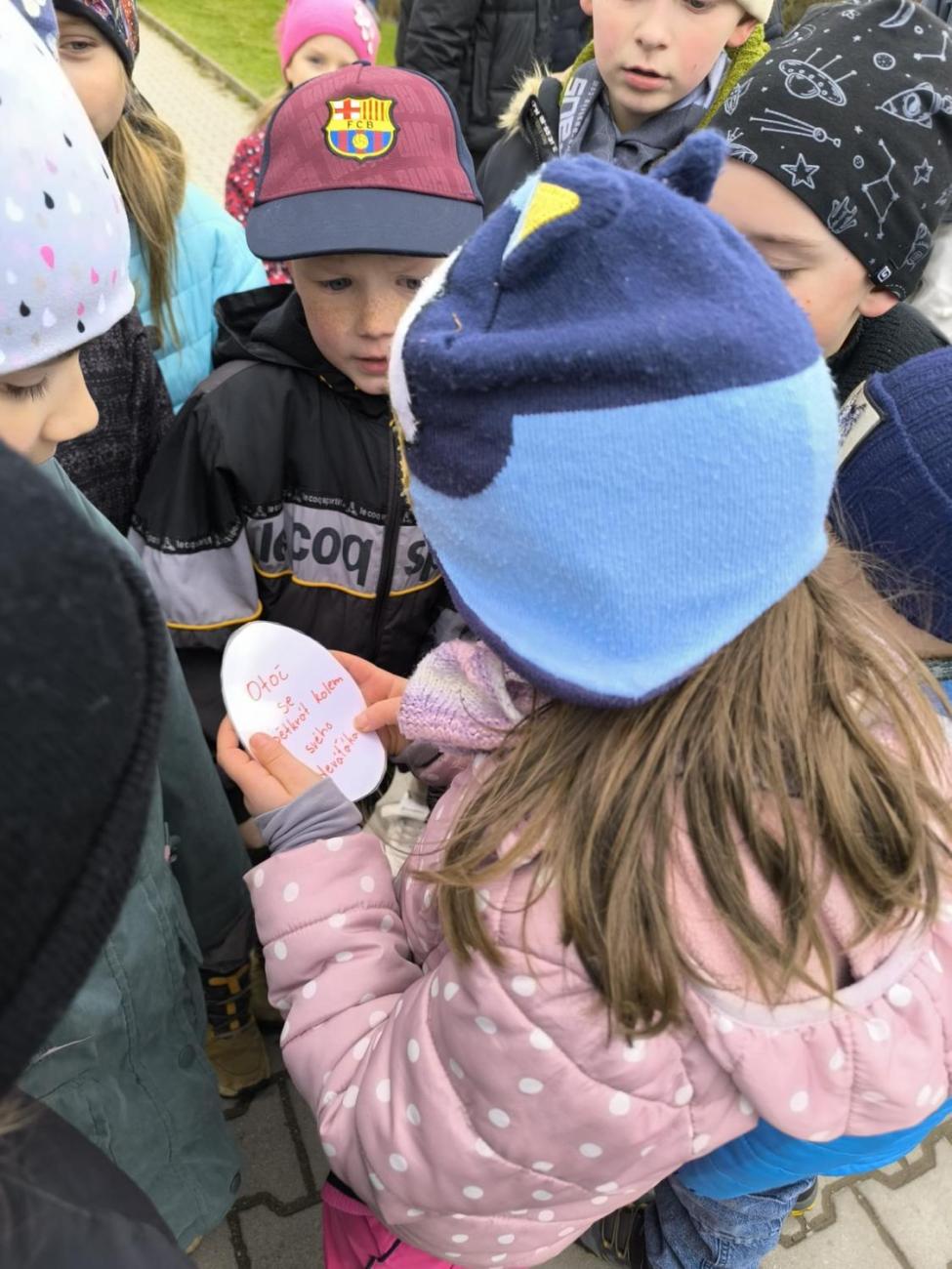 Hledání velikonočního pokladu  1.A a 9.A