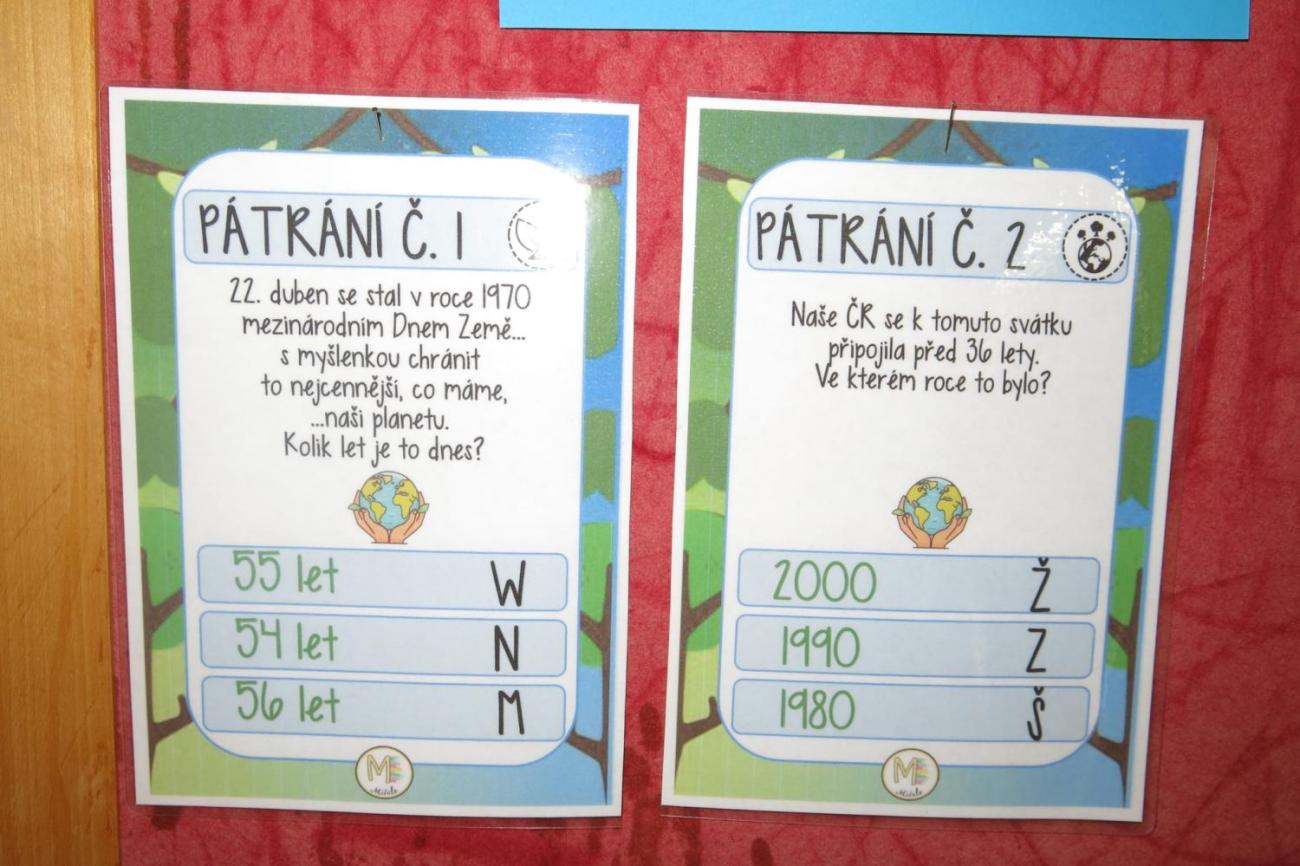 Barevný den ke Dni Země - úterý 21. 4. 2026