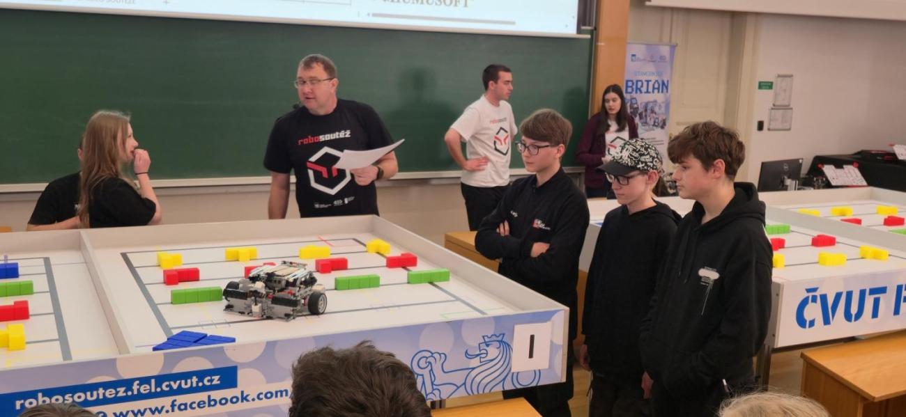 Robosoutěž 2026 na ČVUT v Praze