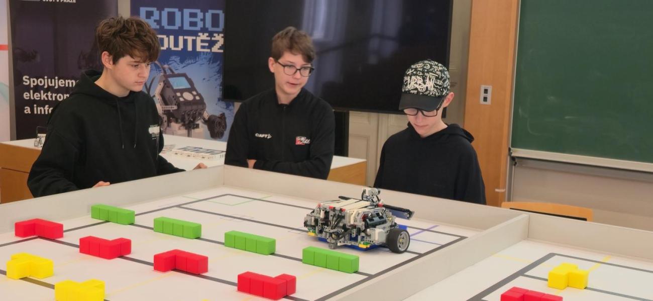 Robosoutěž 2026 na ČVUT v Praze