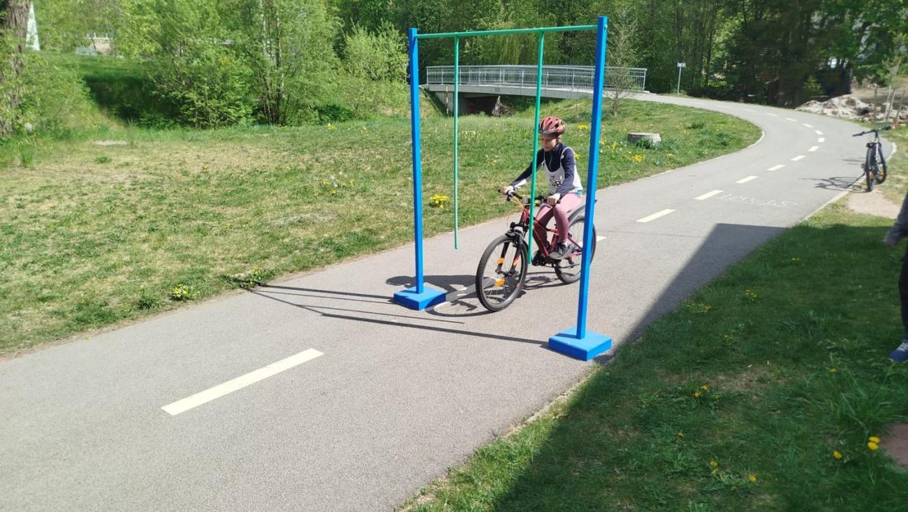 Okresní kolo dopravní soutěž mladých cyklistů - BESIP