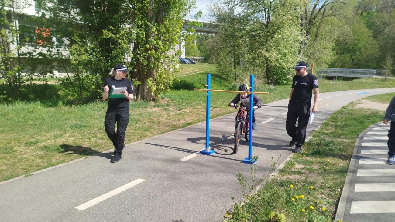 Okresní kolo dopravní soutěž mladých cyklistů - BESIP