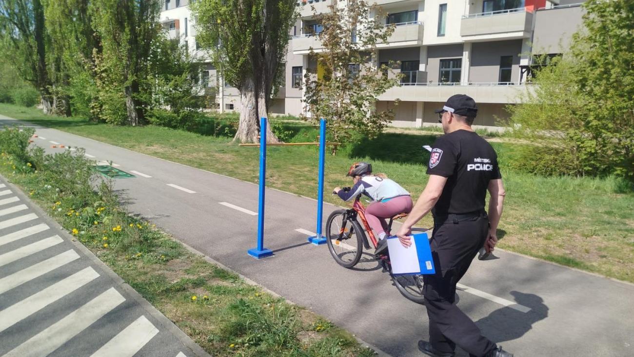 Okresní kolo dopravní soutěž mladých cyklistů - BESIP