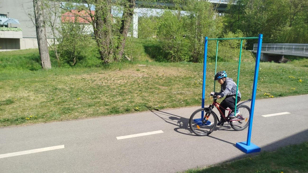 Okresní kolo dopravní soutěž mladých cyklistů - BESIP