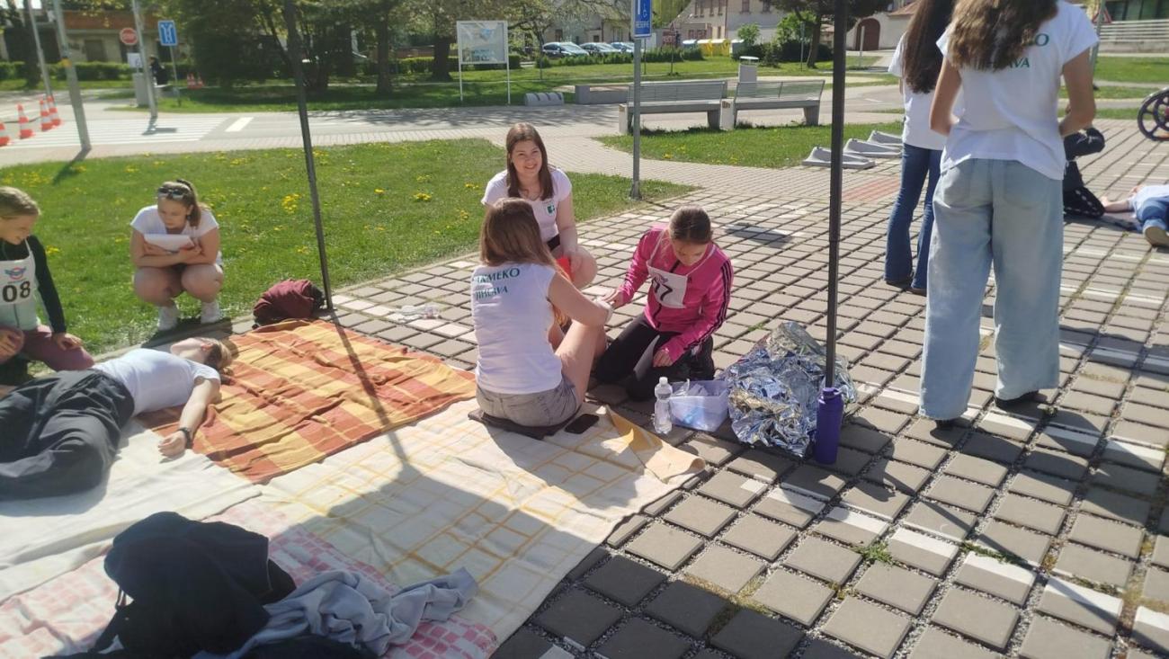 Okresní kolo dopravní soutěž mladých cyklistů - BESIP