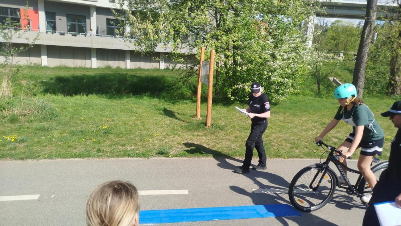 Okresní kolo dopravní soutěž mladých cyklistů - BESIP