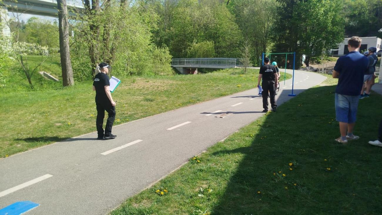 Okresní kolo dopravní soutěž mladých cyklistů - BESIP