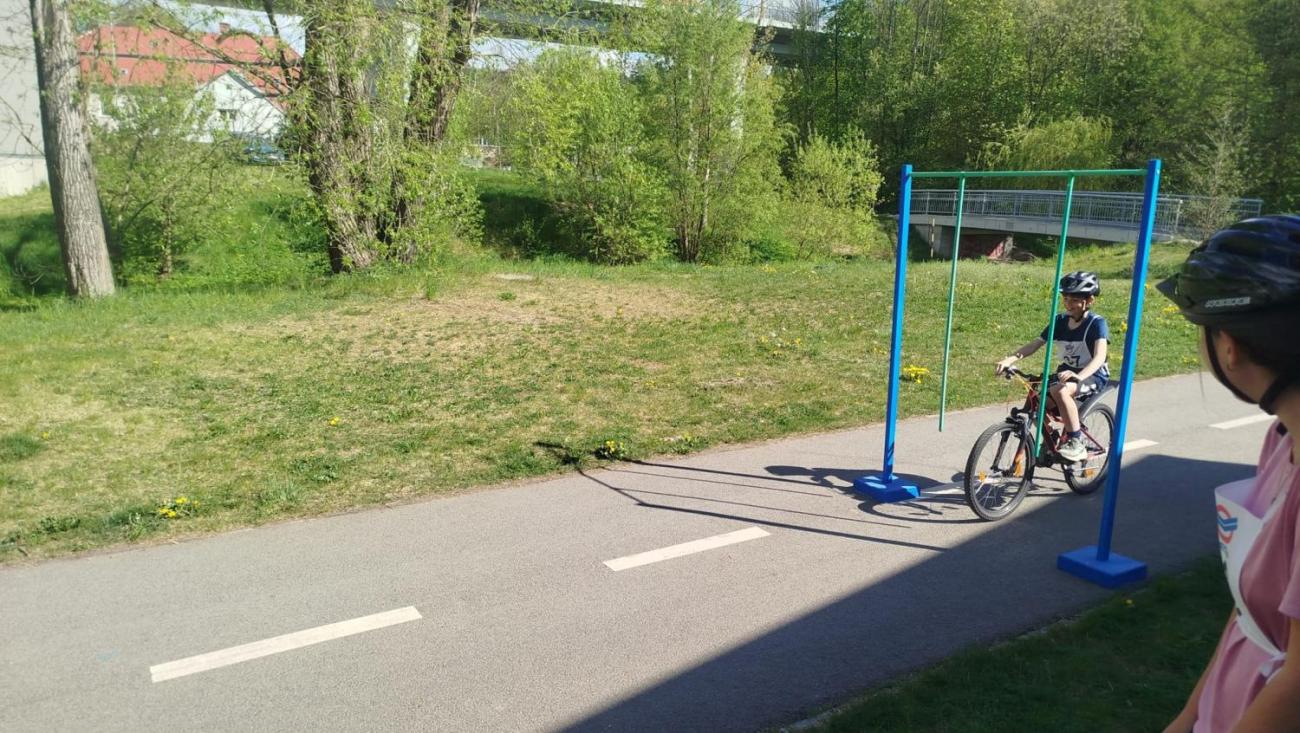 Okresní kolo dopravní soutěž mladých cyklistů - BESIP