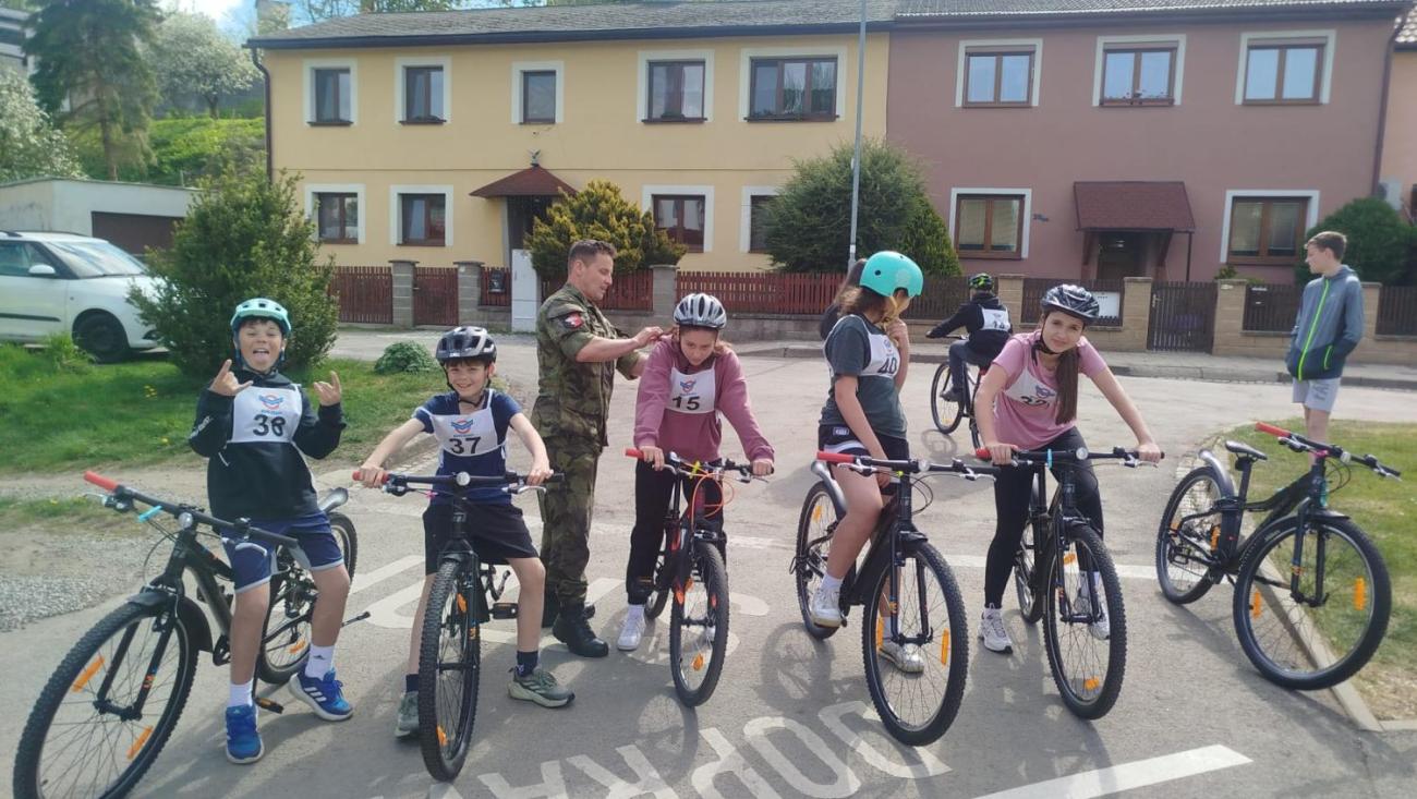 Okresní kolo dopravní soutěž mladých cyklistů - BESIP