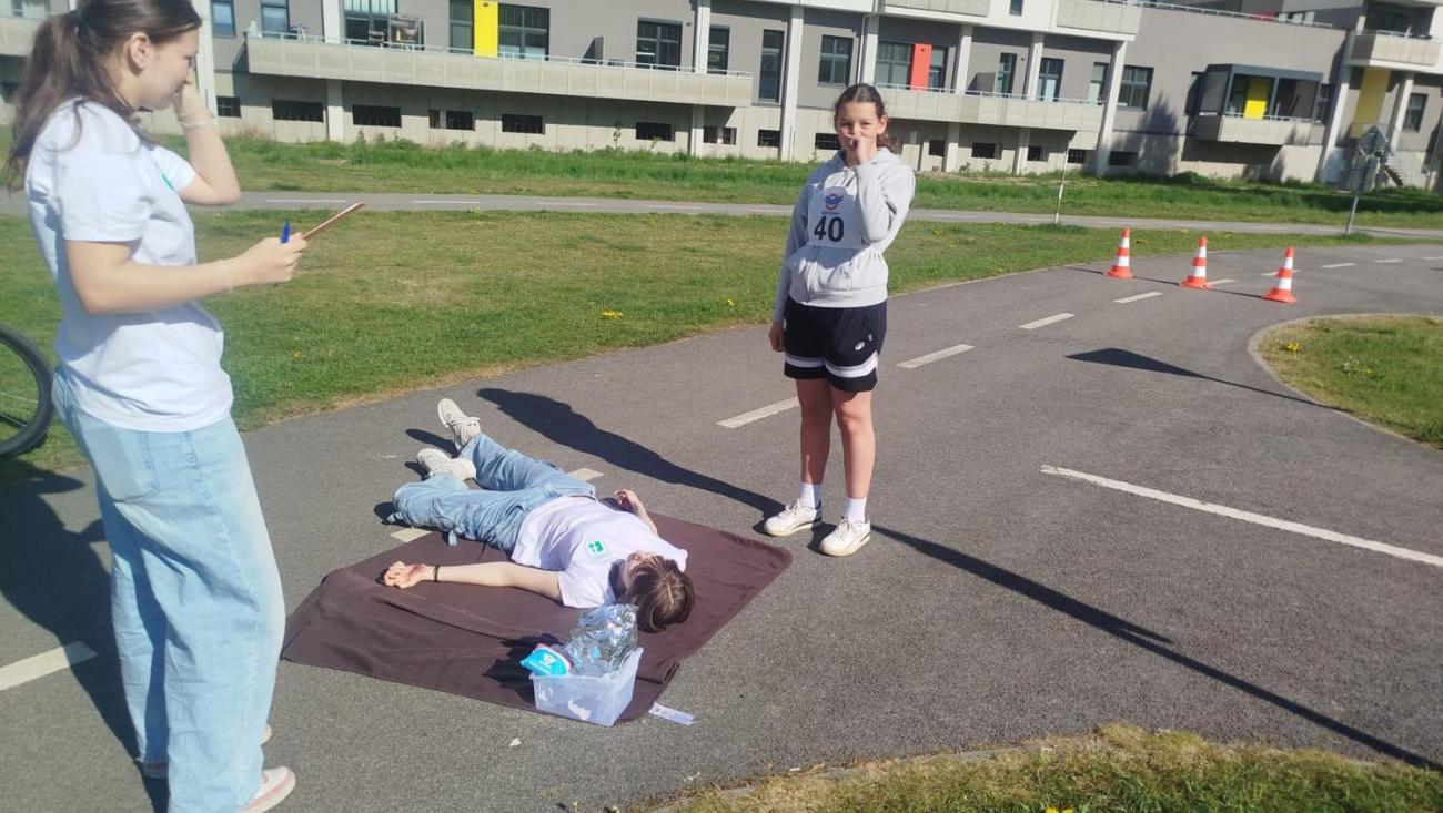 Okresní kolo dopravní soutěž mladých cyklistů - BESIP
