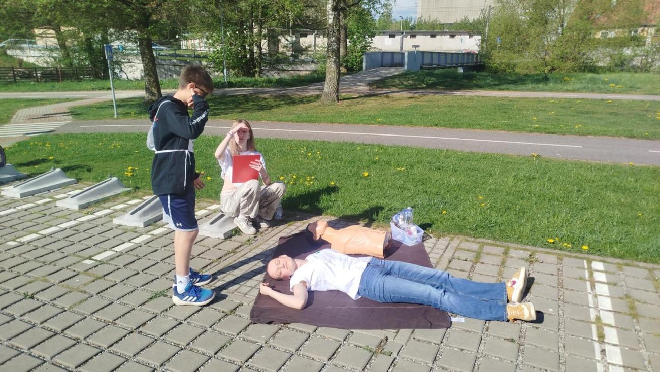 Okresní kolo dopravní soutěž mladých cyklistů - BESIP
