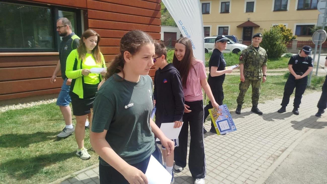 Okresní kolo dopravní soutěž mladých cyklistů - BESIP