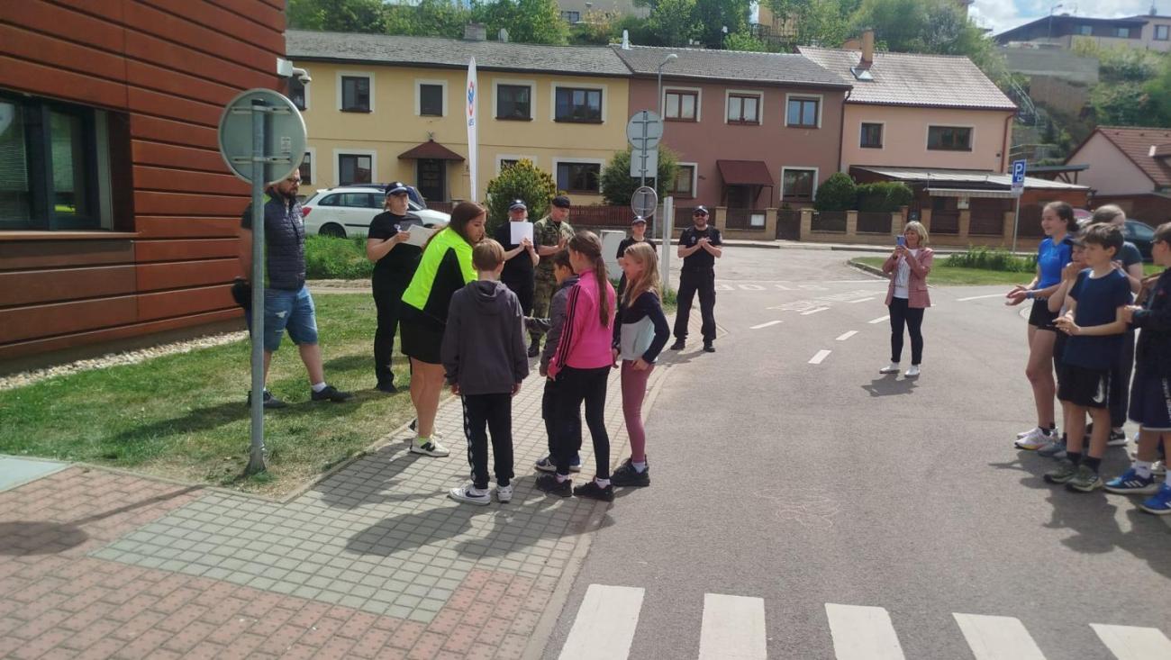 Okresní kolo dopravní soutěž mladých cyklistů - BESIP