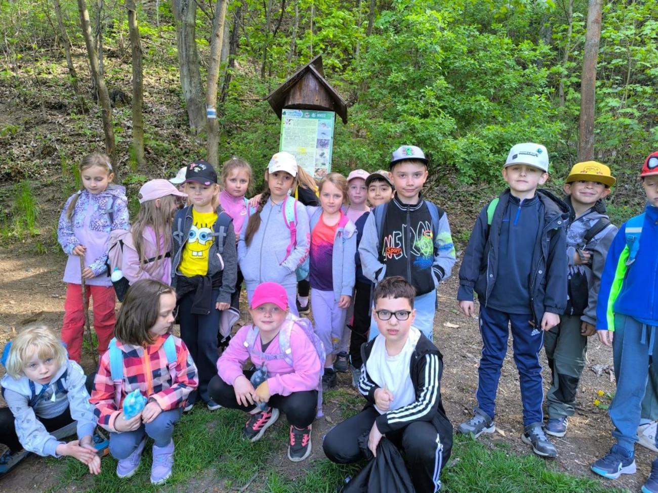 Jarní turistický den - Stará plovárna  1.A