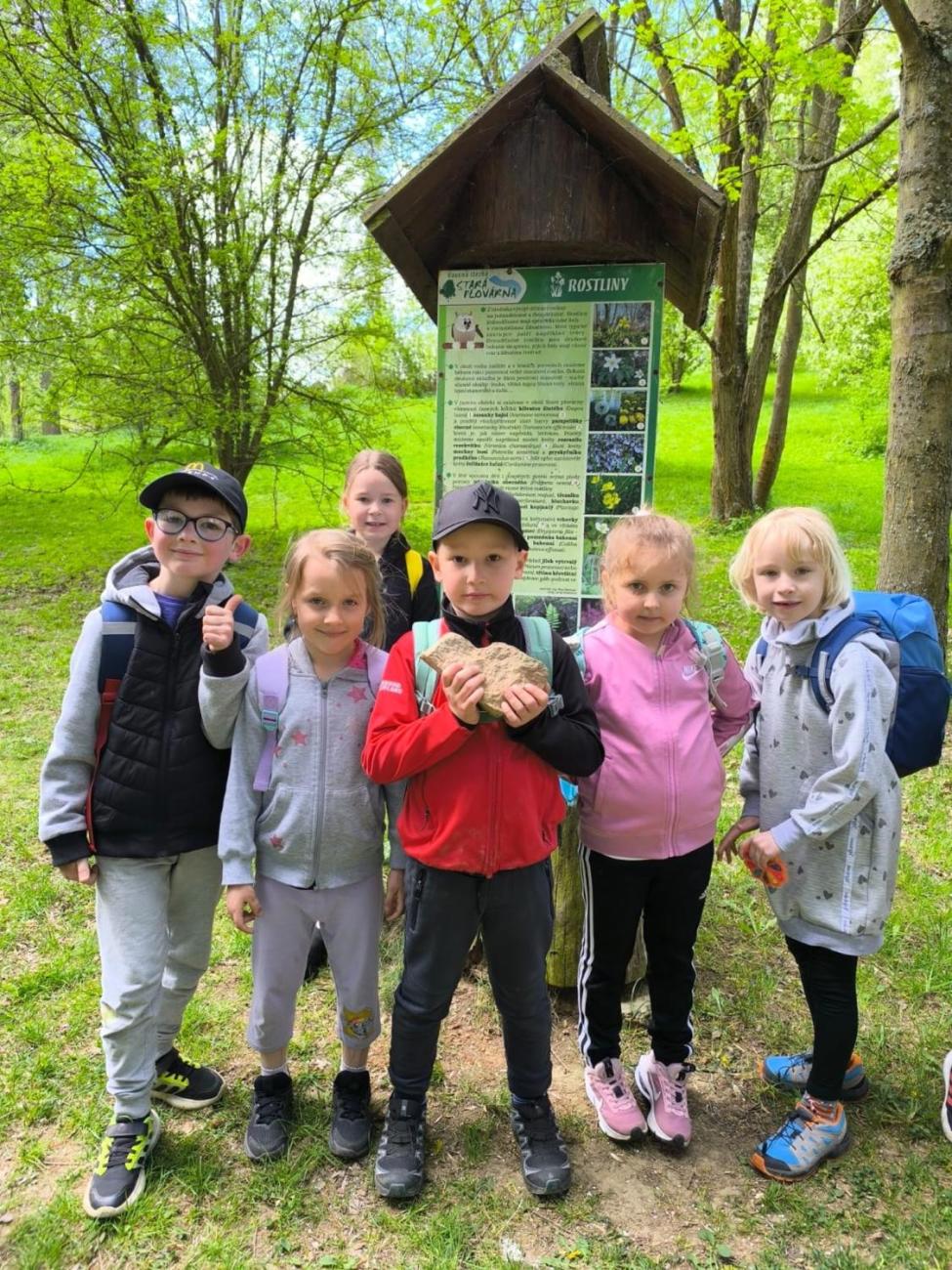 Jarní turistický den - Stará plovárna  1.A