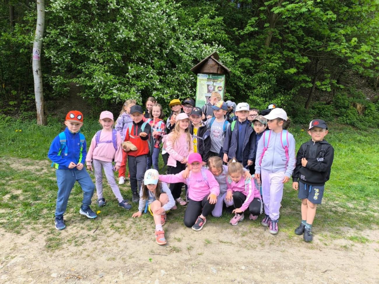 Jarní turistický den - Stará plovárna  1.A