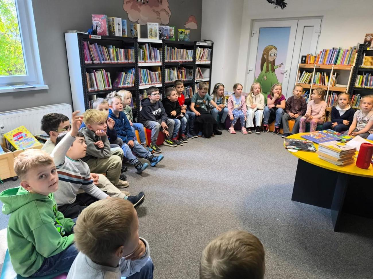 Pasování na rytíře čtenáře v 1. A