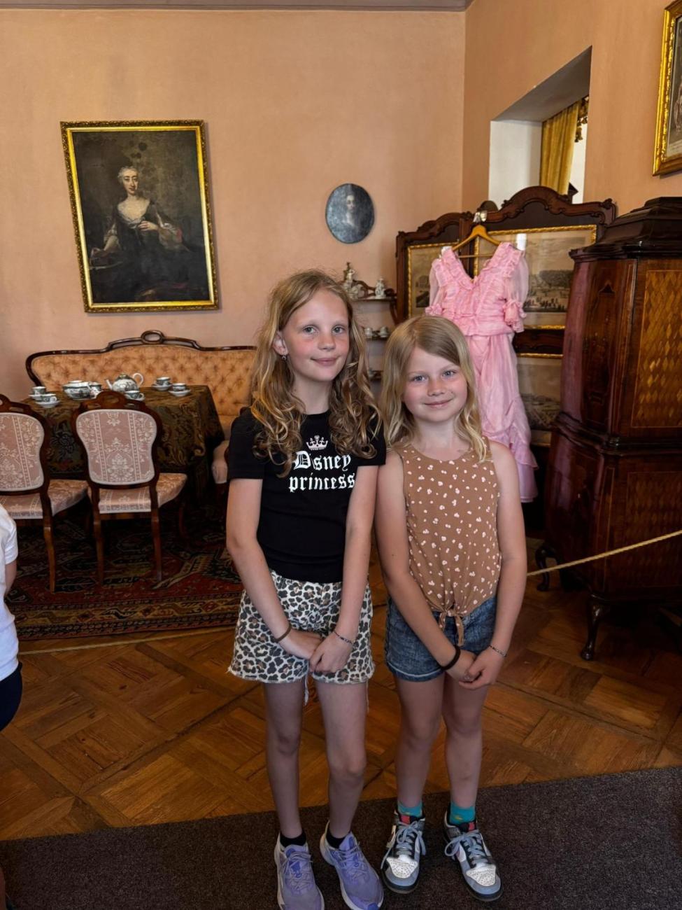 Třída 2.A na zámku v Jaroměřicích nad Rokytnou