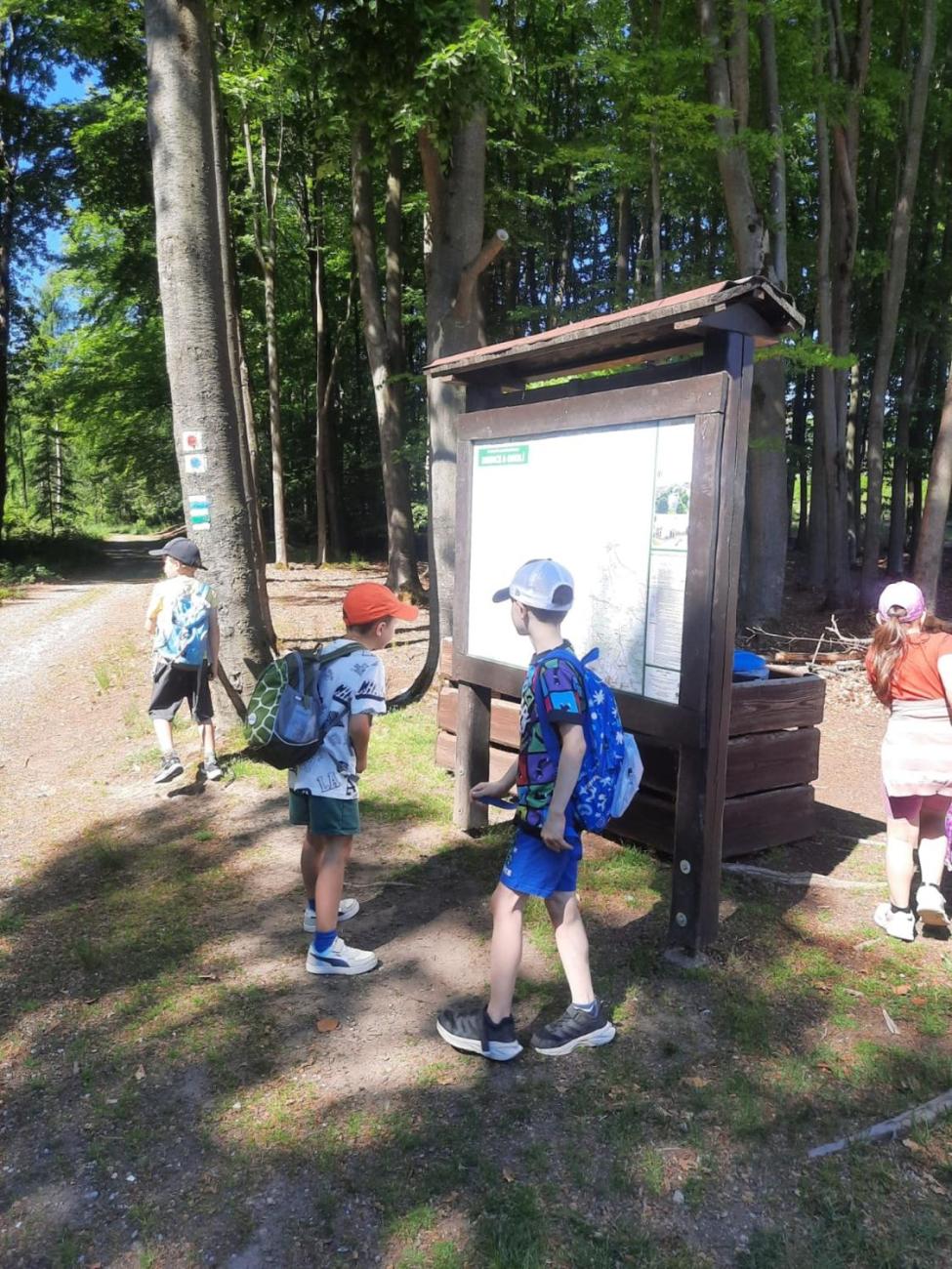 Výlet 2. C na hrad Roštejn