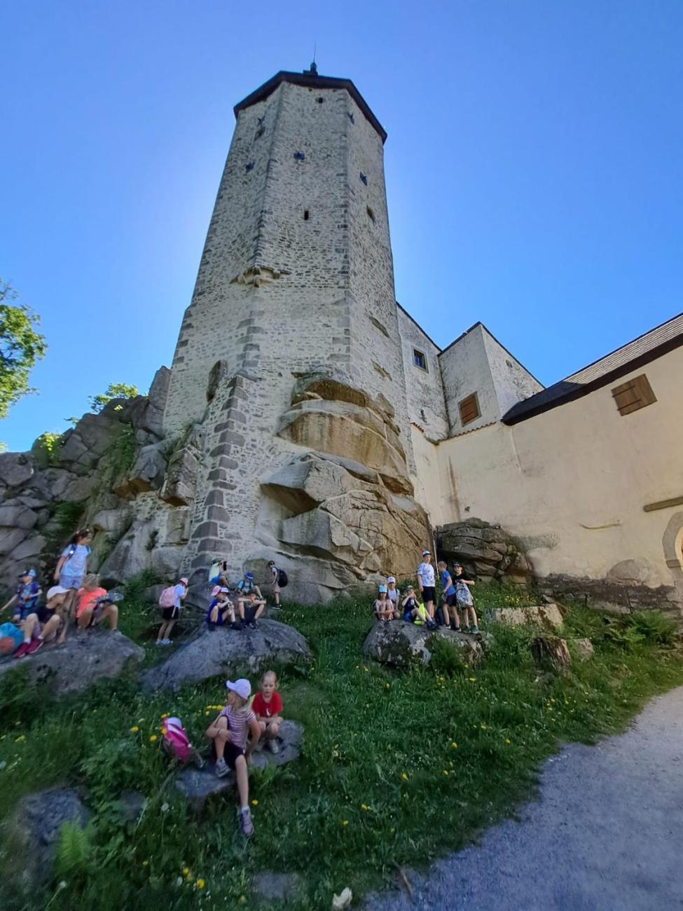 Výlet 2. C na hrad Roštejn