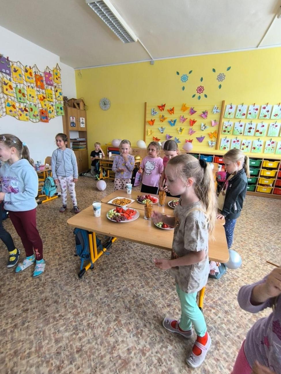 Oslava Dne dětí v 1.A