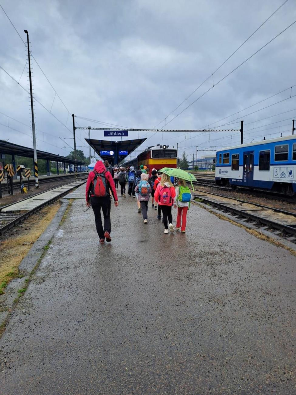 2. C – Různou dopravou celou Jihlavou