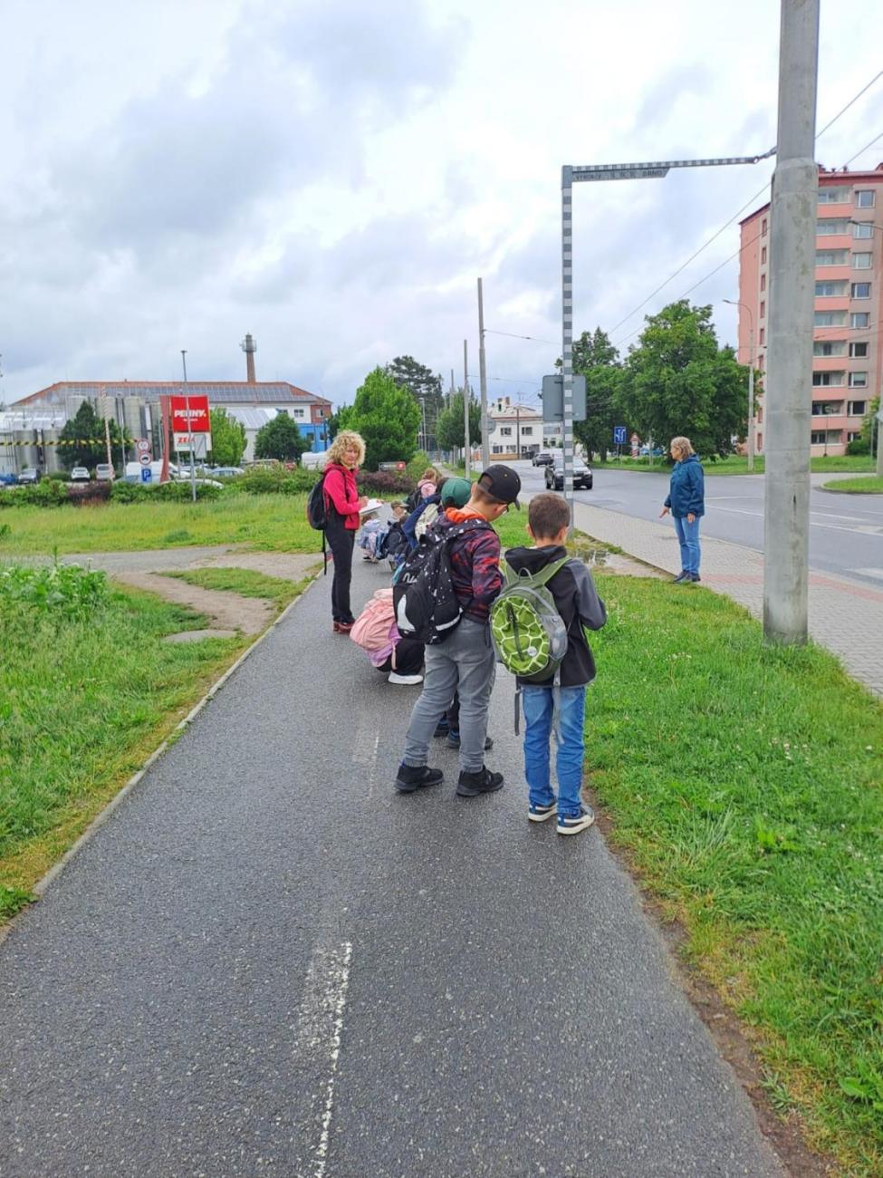 2. C – Různou dopravou celou Jihlavou