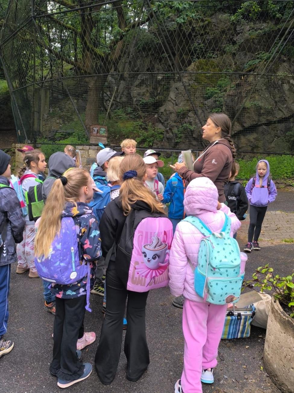 Návštěva Zoo Jihlava – program „Když jsem já sloužil“  1.A
