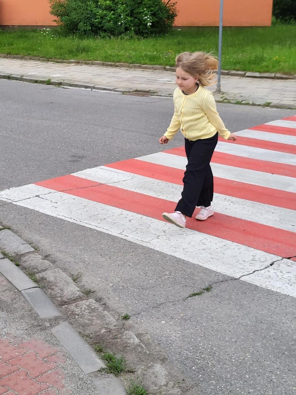 Bezpečné přecházení přes přechod  1.B