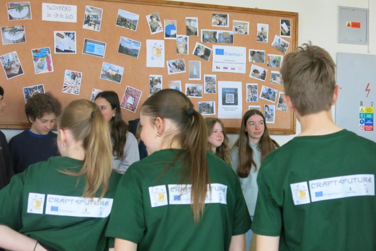 Erasmus+ Craft 4 Future - project meeting in Jihlava