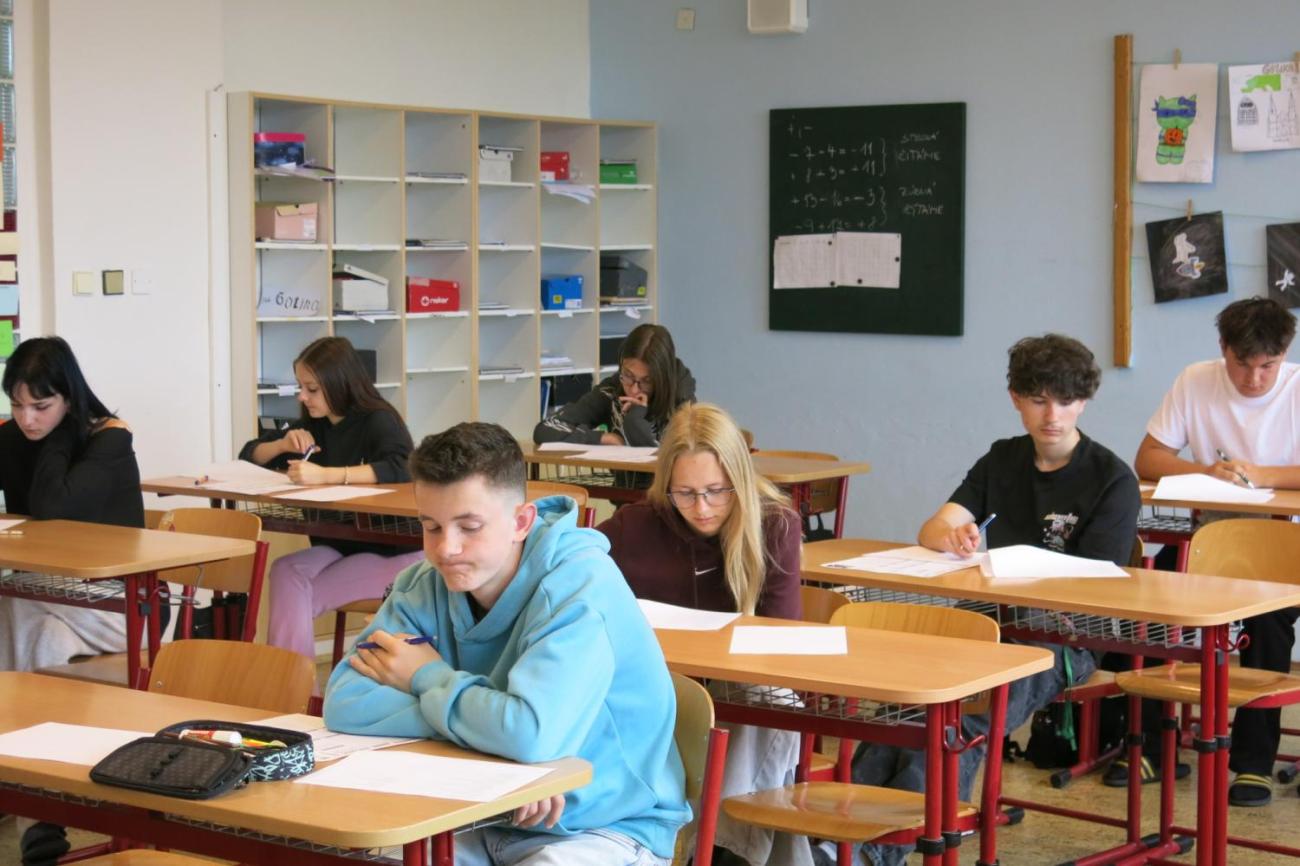 Jazykové zkoušky deváťáků