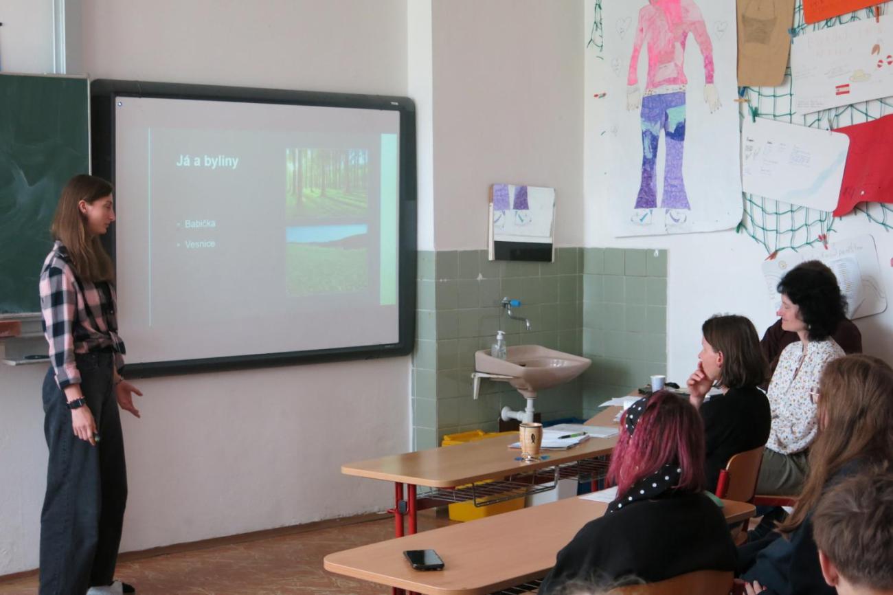 Deváťáci představili své seminární práce