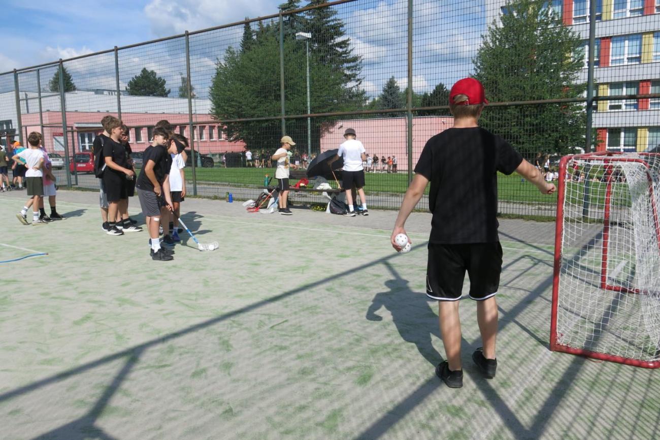 Sportovní den na závěr školního roku