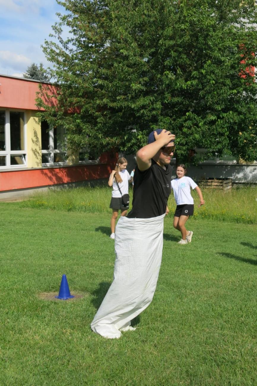 Sportovní den na závěr školního roku