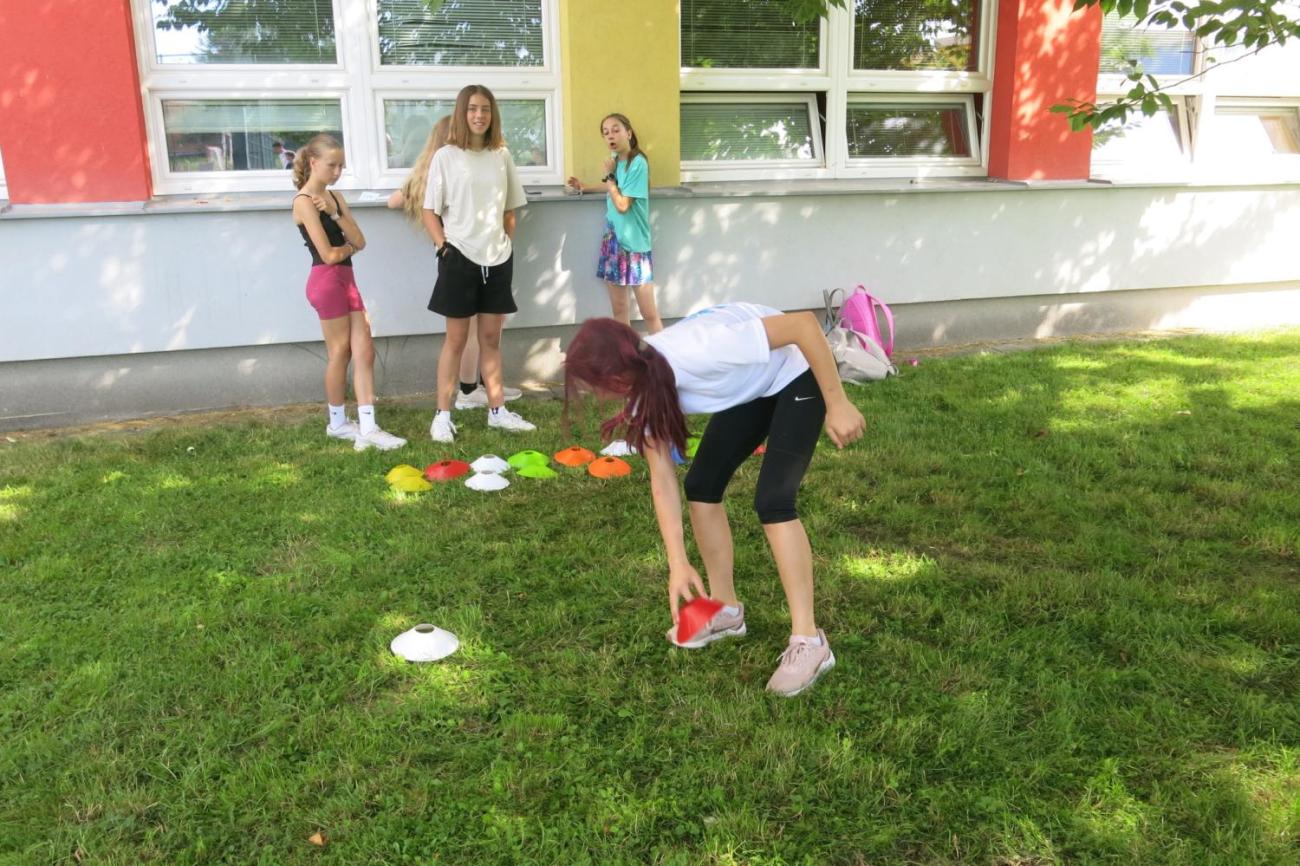 Sportovní den na závěr školního roku