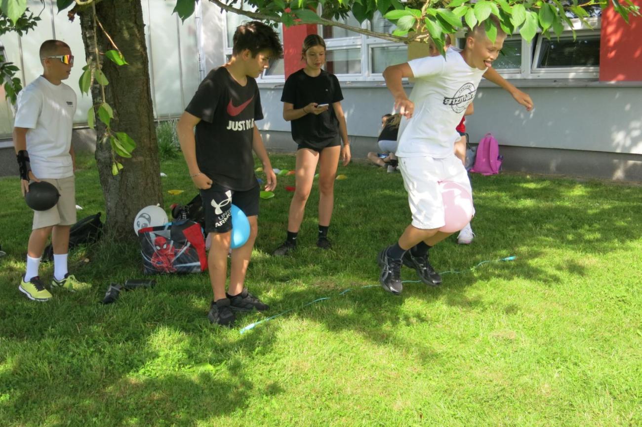 Sportovní den na závěr školního roku