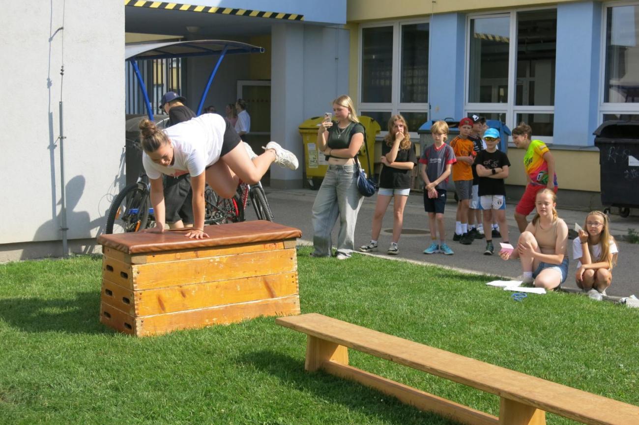 Sportovní den na závěr školního roku