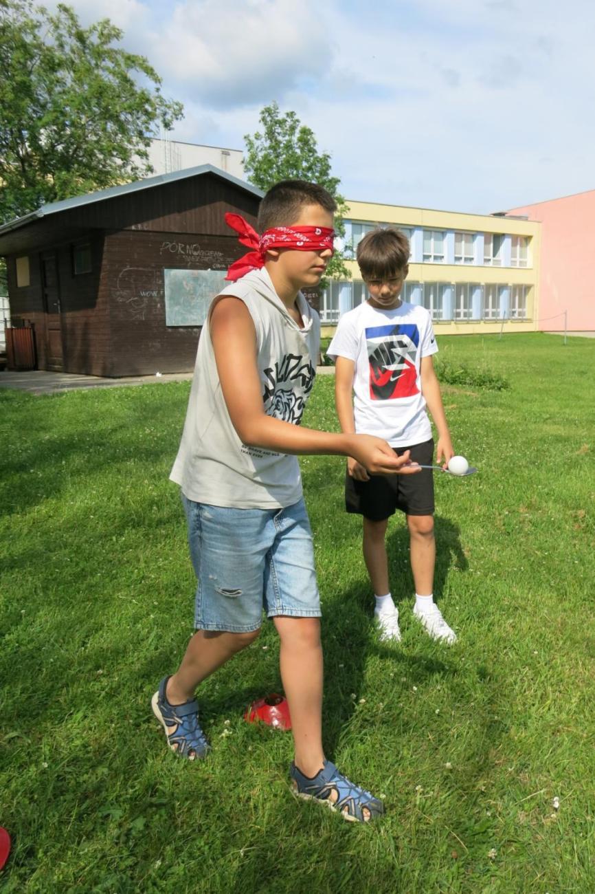 Sportovní den na závěr školního roku