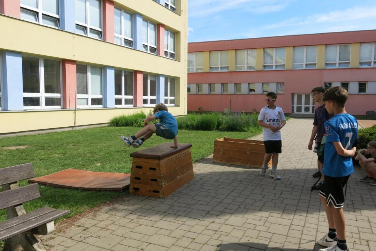 Sportovní den na závěr školního roku